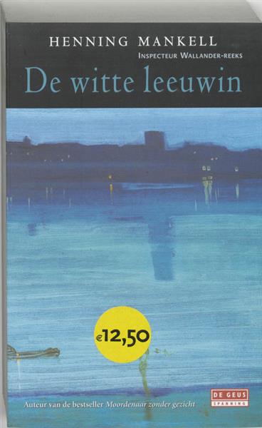 Grote foto de witte leeuwin inspecteur wallander reeks 3 boeken thrillers