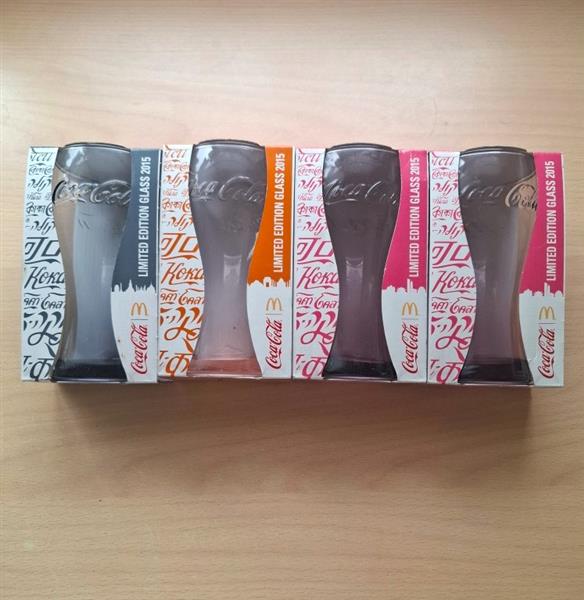 Grote foto coca cola limited edition glazen 2015 verzamelen glas en borrelglaasjes