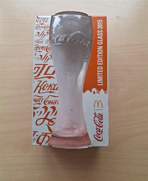 Grote foto coca cola limited edition glazen 2015 verzamelen glas en borrelglaasjes