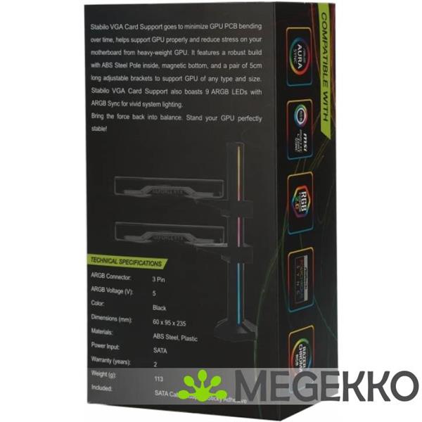 Grote foto gelid solutions vga card holder rgb computers en software videokaarten