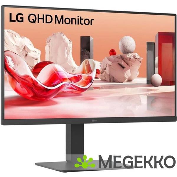 Grote foto lg 27ba65qb b.aeu 27 quad hd ips usb c monitor computers en software overige computers en software