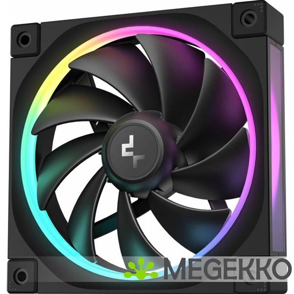Grote foto deepcool fl12 computer behuizing ventilator 12 cm zwart 1 stuk s computers en software overige computers en software