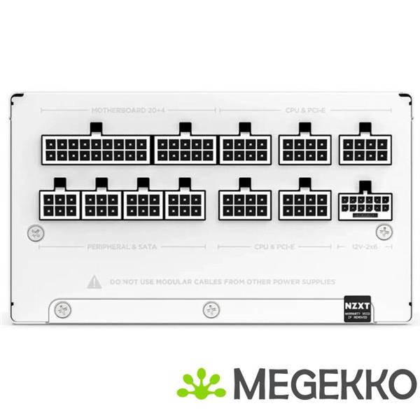 Grote foto nzxt psu c1000 white computers en software overige