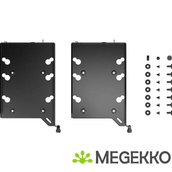 Grote foto fractal design hdd drive tray kit type b black dual pack computers en software overige computers en software