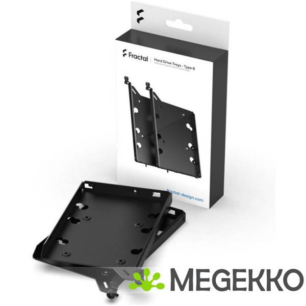 Grote foto fractal design hdd drive tray kit type b black dual pack computers en software overige computers en software