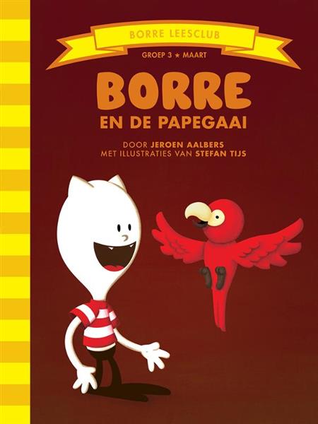 Grote foto borre en de papegaai de gestreepte boekjes boeken jeugd 13 jaar en ouder