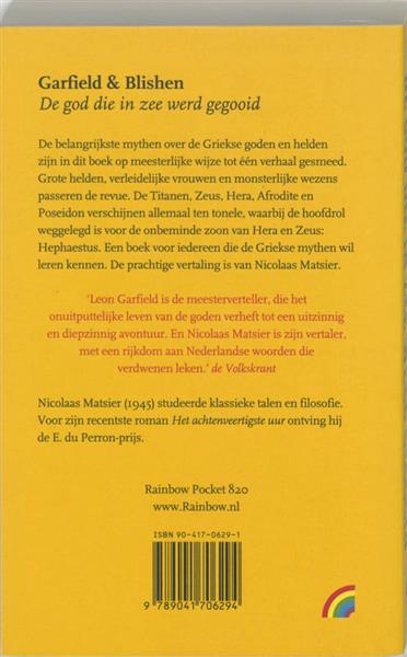 Grote foto de god die in zee werd gegooid rainbow pocketboeken boeken overige boeken