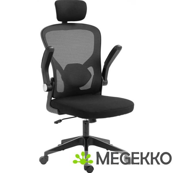 Grote foto sandberg 640 97 bureau en computerstoel gecapitonneerde zitting netrugleuning spelcomputers games overige merken