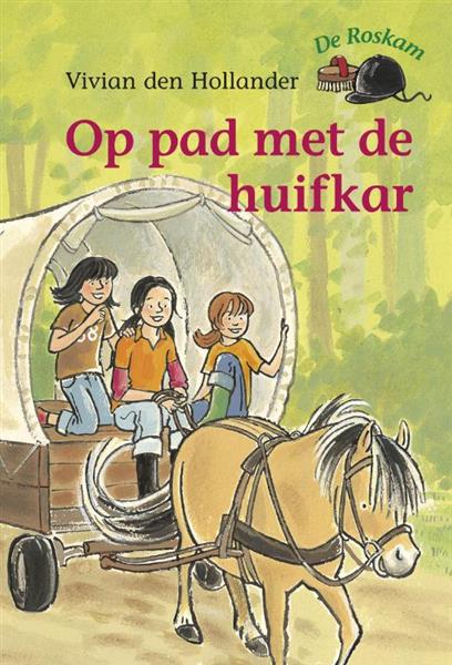 Grote foto op pad met de huifkar de roskam boeken jeugd 13 jaar en ouder