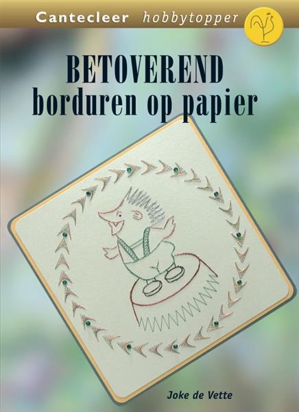 Grote foto betoverend borduren op papier boeken hobby en vrije tijd