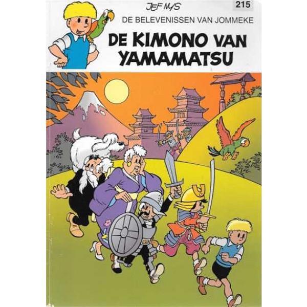 Grote foto de kimono van yamamatsu de belevenissen van jommeke 215 boeken stripboeken