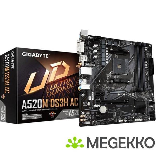 Grote foto gigabyte a520m ds3h ac computers en software moederborden