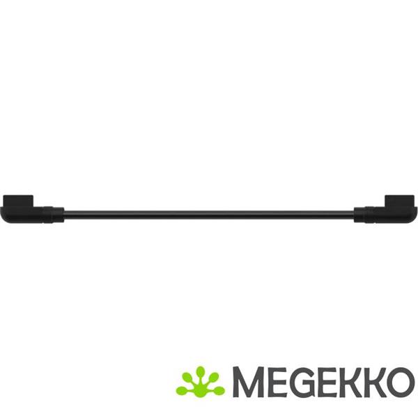 Grote foto corsair icue link cable 2x 135mm 90 zwart computers en software overige computers en software