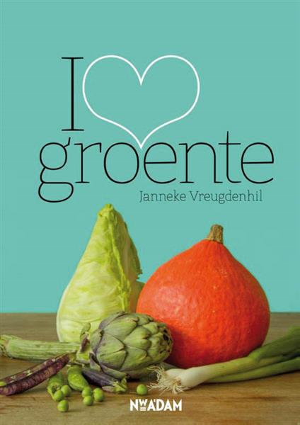Grote foto i love groente boeken kookboeken