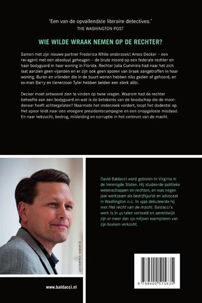 Grote foto de lange schaduw amos decker 7 boeken thrillers
