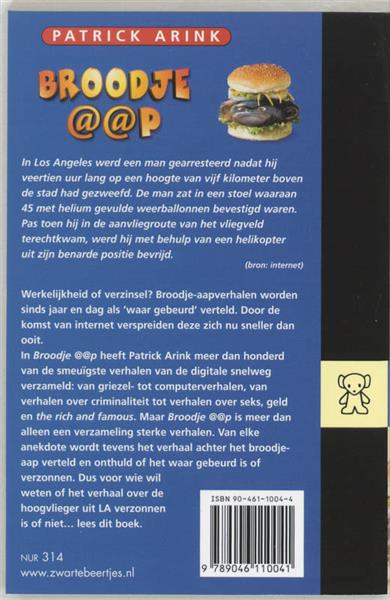 Grote foto broodje aap zwarte beertjes 3046 boeken overige boeken