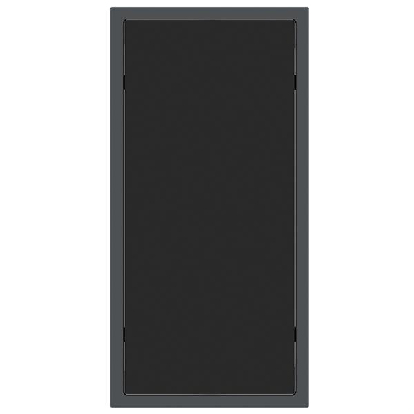 Grote foto vidaxl ligstoelen met tafel 3 pcs zwart en antraciet 197 x 54 x 86 cm tuin en terras tuinmeubelen