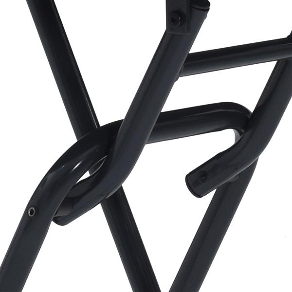 Grote foto vidaxl tuinstafel antraciet 50 x 50 x 72 cm staal tuin en terras tuinmeubelen