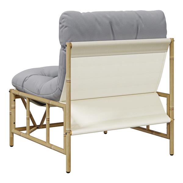 Grote foto vidaxl tuinstoel 2 pcs lichtgrijs 75 x 75 x 71 cm staal tuin en terras tuinmeubelen