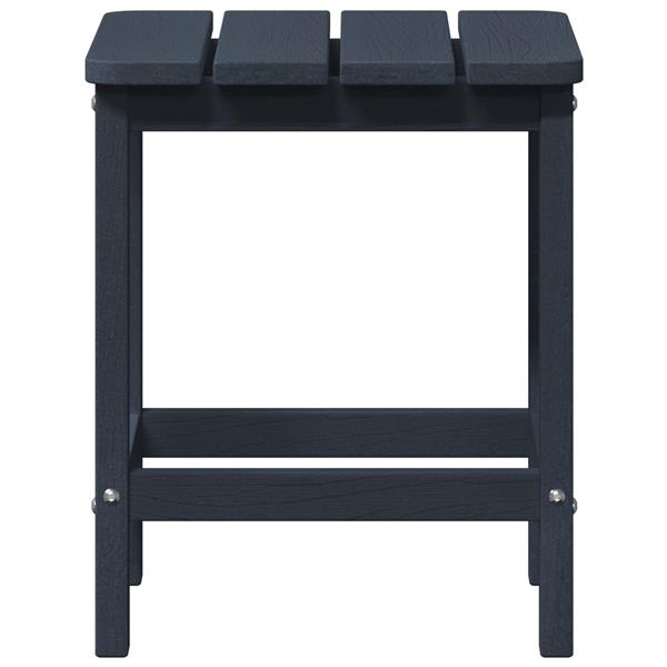 Grote foto vidaxl adirondack zij tafel marineblauw 38 x 38 x 46 cm hdpe tuin en terras tuinmeubelen
