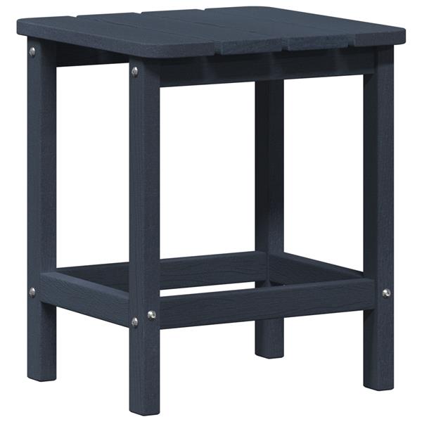 Grote foto vidaxl adirondack zij tafel marineblauw 38 x 38 x 46 cm hdpe tuin en terras tuinmeubelen