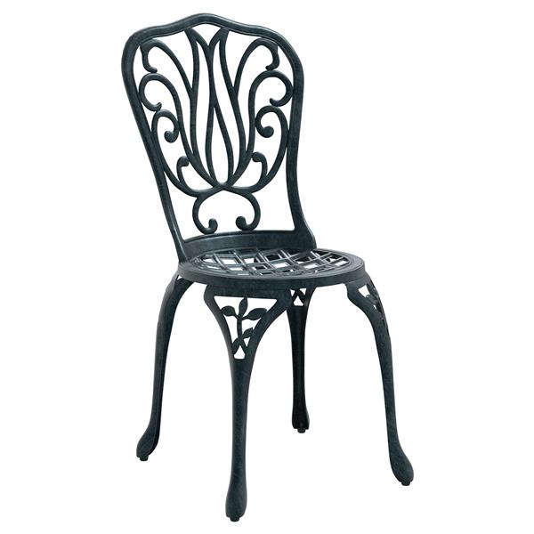 Grote foto vidaxl tuin bistro set 3 pcs groen aluminium tuin en terras tuinmeubelen