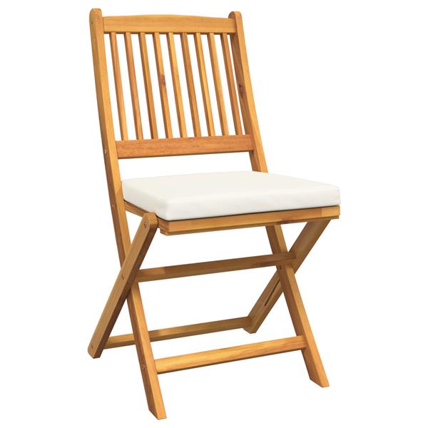 Grote foto vidaxl tuin bistro set 3 pcs bruin massief acaciahout tuin en terras tuinmeubelen