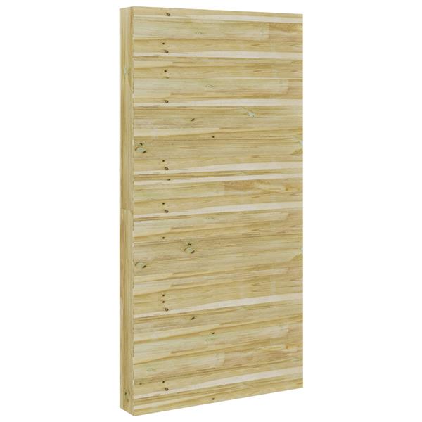 Grote foto vidaxl plantenstandaard met plank bruin 90 x 15 x 180 cm tuin en terras overige tuin en terras