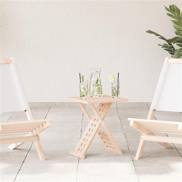 Grote foto vidaxl salontafel bruin 33 x 33 x 40.5 cm massief walnotenhout huis en inrichting eettafels