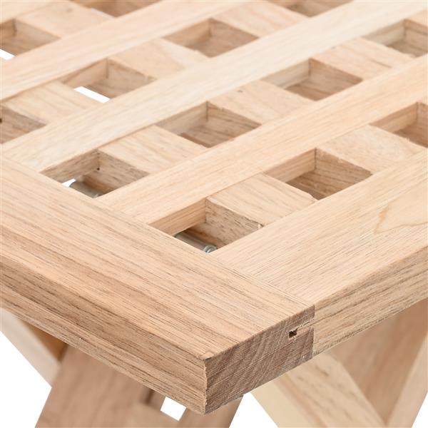 Grote foto vidaxl salontafel bruin 33 x 33 x 40.5 cm massief walnotenhout huis en inrichting eettafels