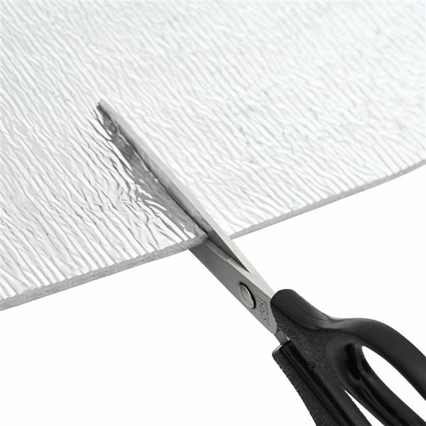 Grote foto vidaxl radiatorfolie zilver 25 x 1 m polyetheen doe het zelf en verbouw sanitair