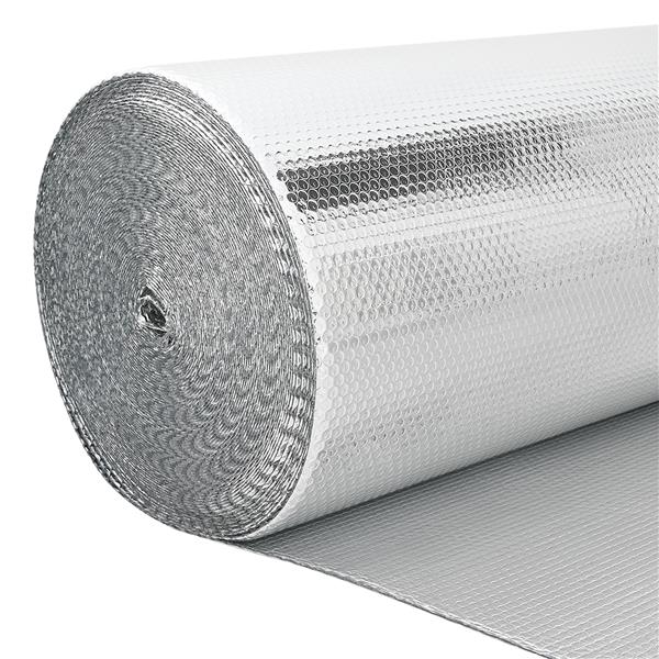 Grote foto vidaxl radiatorfolie zilver 1 x 30 m aluminium doe het zelf en verbouw sanitair