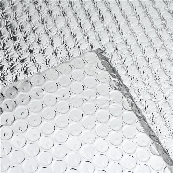 Grote foto vidaxl radiatorfolie zilver 1 x 30 m aluminium doe het zelf en verbouw sanitair