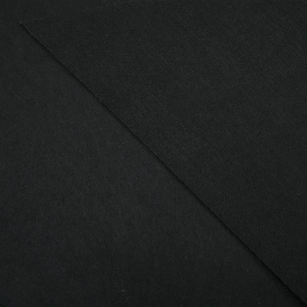 Grote foto vidaxl zwembad grondzeil zwart 550 cm polyester geotextiel tuin en terras zwembaden toebehoren