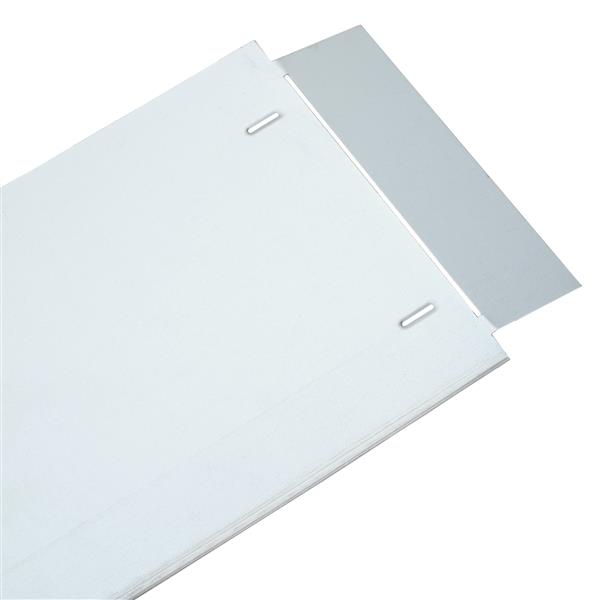 Grote foto vidaxl tuinrand 10 pcs grijs 14 x 100 cm staal tuin en terras tuindecoratie