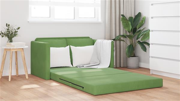 Grote foto vidaxl slaapbank fluweel huis en inrichting bankstellen