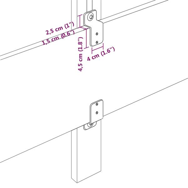 Grote foto vidaxl hoofdbord wandgemonteerd geometrisch lichtgrijs 200 cm fluweel antiek en kunst stoelen en banken