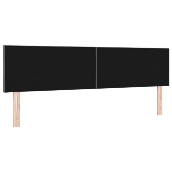 Grote foto vidaxl stoffen hoofdbord geometrisch donkergrijs 180 cm stof antiek en kunst stoelen en banken