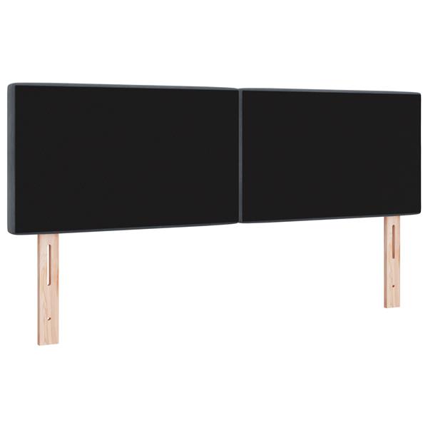 Grote foto vidaxl fluwelen hoofdbord geruit donkergrijs 140 cm fluweel antiek en kunst stoelen en banken