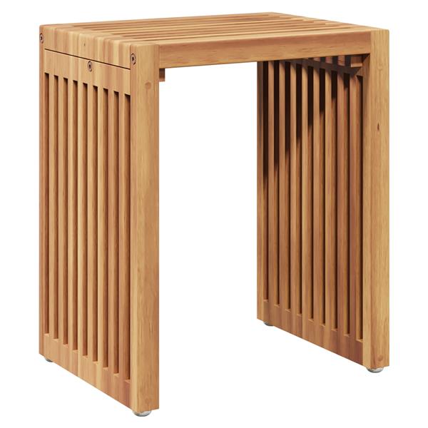 Grote foto vidaxl nest van bijzettafels 3 pcs bruin 33 x 44.5 x 51 cm tuin en terras tuinmeubelen
