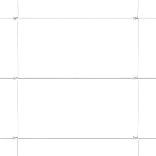 Grote foto vidaxl weidehekwerk zilver 25 x 1.4 m gegalvaniseerd staal tuin en terras hekken en schuttingen