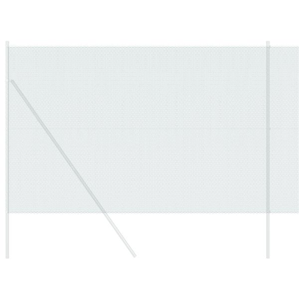 Grote foto vidaxl hexagon hek groen 1 6 x 10 m pvc tuin en terras hekken en schuttingen