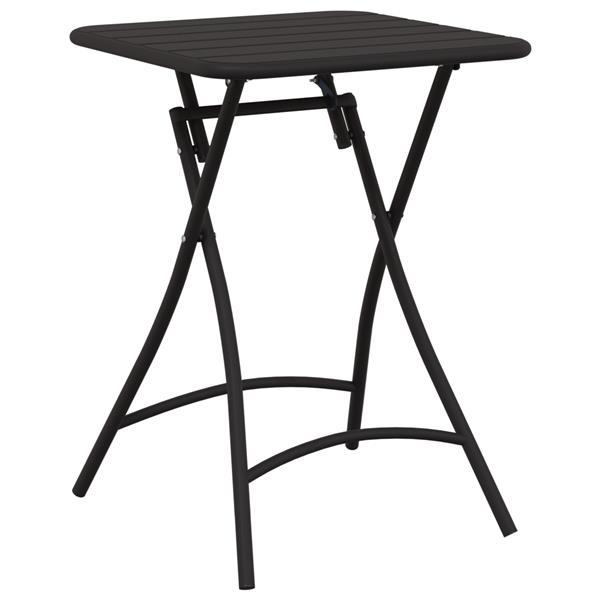 Grote foto vidaxl bistroset 3 pcs antraciet staal tuin en terras tuinmeubelen