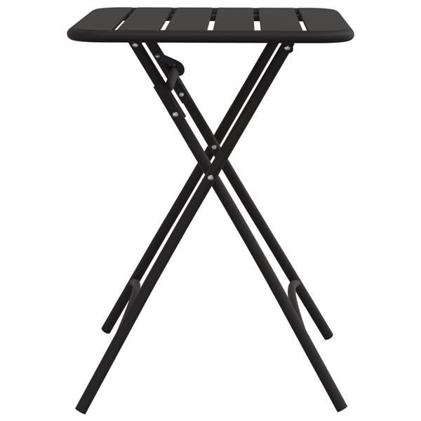 Grote foto vidaxl tuinstafel antraciet 55 x 55 x 73 cm poedercoating staal tuin en terras tuinmeubelen