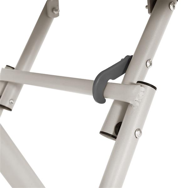 Grote foto vidaxl tuinstafel beige 55 x 55 x 73 cm poedercoating staal tuin en terras tuinmeubelen