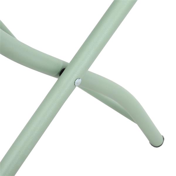 Grote foto vidaxl tuin opvouwbare stoel 2 pcs groen 55 x 56.5 x 91cm staal tuin en terras tuinmeubelen