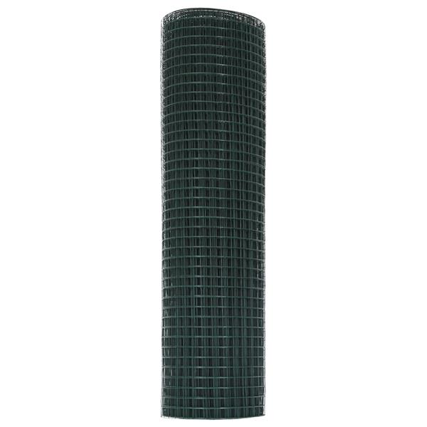 Grote foto vidaxl gelaste draadhek groen 0.8 x 50 m staal tuin en terras hekken en schuttingen