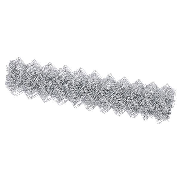Grote foto vidaxl kettenschakelhek zilver 10 x 1.2 m gegalvaniseerd staal tuin en terras hekken en schuttingen