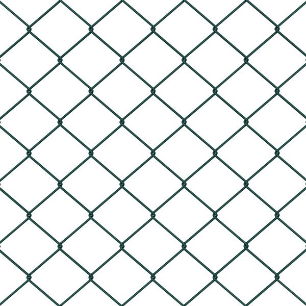 Grote foto vidaxl kettenschakelhek groen 25 x 1 m staal tuin en terras hekken en schuttingen