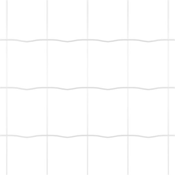 Grote foto vidaxl euro hek 1 2 x 25 m pvc gecoat ijzer tuin en terras hekken en schuttingen